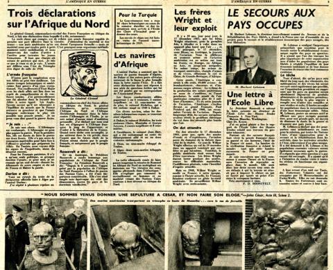 L’Amérique en guerre, n°23 du 22 décembre 1942 L’Amérique en guerre, n°23 du 22 décembre 1942