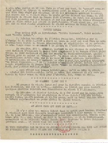 Libération-Nord, édition zone occupée, n°118 du 2 mars 1943 (BNF) Libération-Nord, édition zone occupée, n°118 du 2 mars 1943 (BNF)