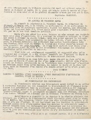Libération, édition zone occupée, n°117 du 23 février 1943