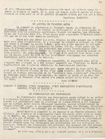 Libération, édition zone occupée, n°117 du 23 février 1943