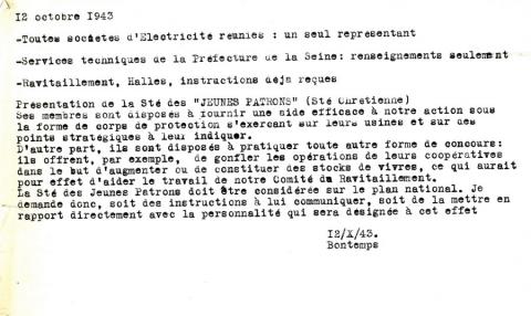 Instructions d’un membre de la société chrétienne des Jeunes patrons Instructions d’un membre de la société chrétienne des Jeunes patrons