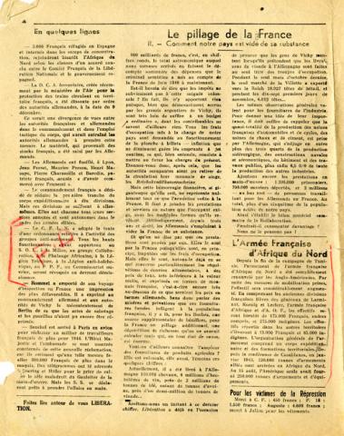 Libération, n°161 du 4 janvier 1944 (page 4) Libération, n°161 du 4 janvier 1944 (page 4)
