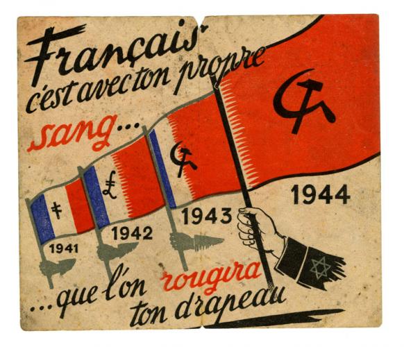 Tract de propagande du gouvernement de Vichy