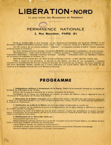 Programme de Libération-Nord