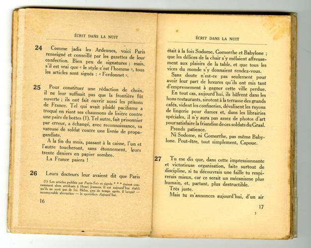 Conseils à l’Occupé - pages 16 et 17 Conseils à l’Occupé - pages 16 et 17