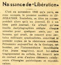 Libération N° 160 - 21 décembre 1943