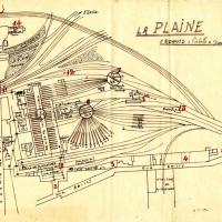 Plan de l’atelier de dépôts de Vitry-sur-Seine