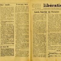 Libération n°149, édition zone nord du 5 octobre 1943