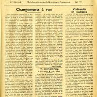 Libération, n°151, édition zone nord du 19 octobre 1943 (page 1)