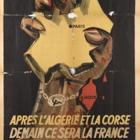 Affiche allemande de propagande anticommuniste