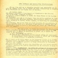 Instruction des Forces Française de l’Intérieur (F.F.I) n°8