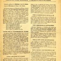 Tract de la Confédération générale du Travail (recto)