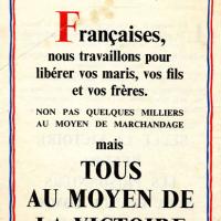 Tract franco-anglais de soutien aux Françaises